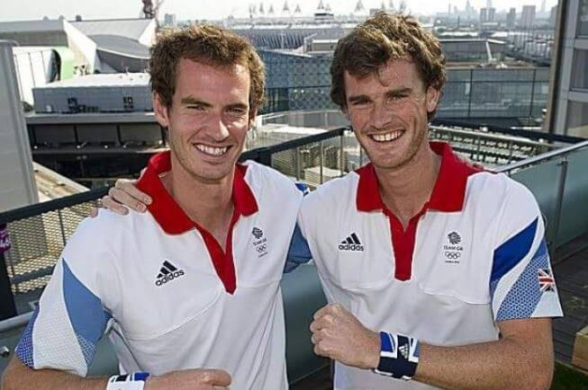 William Murray’s sons, Andy Murray and Jamie Murray.